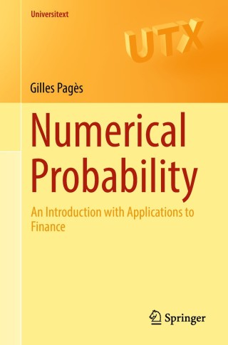 Cover image: Numerical Probability 9783319902746