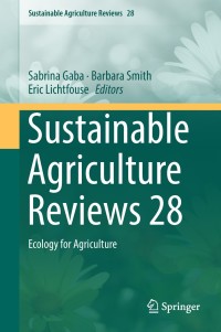 Cover image: Sustainable Agriculture Reviews 28 9783319903088