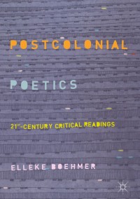 Cover image: Postcolonial Poetics 9783319903408