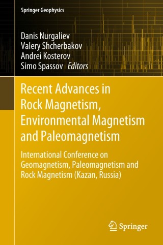 Cover image: Recent Advances in Rock Magnetism, Environmental Magnetism and Paleomagnetism 9783319904368