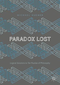 Imagen de portada: Paradox Lost 9783319904894