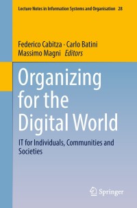 Titelbild: Organizing for the Digital World 9783319905020