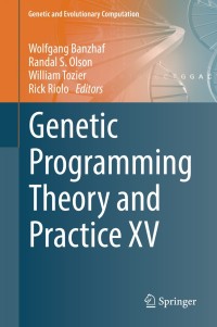 Imagen de portada: Genetic Programming Theory and Practice XV 9783319905112