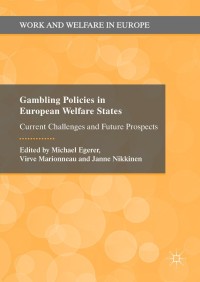 Cover image: Gambling Policies in European Welfare States 9783319906195