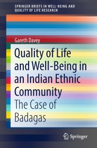 Imagen de portada: Quality of Life and Well-Being in an Indian Ethnic Community 9783319906614