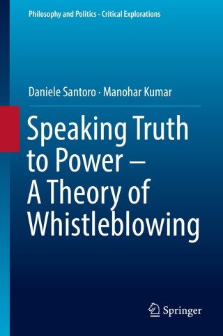 Imagen de portada: Speaking Truth to Power - A Theory of Whistleblowing 9783319907215
