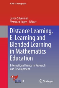 Cover image: Distance Learning, E-Learning and Blended Learning in Mathematics Education 9783319907895