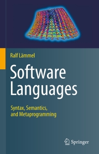 Imagen de portada: Software Languages 9783319907987