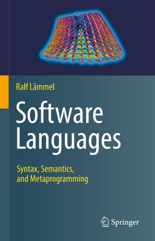Cover image: Software Languages 9783319907987