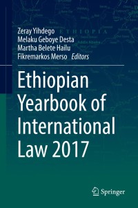 Immagine di copertina: Ethiopian Yearbook of International Law 2017 9783319908861