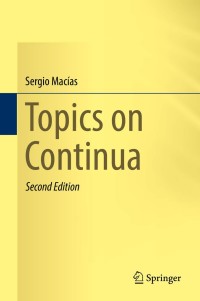 Titelbild: Topics on Continua 2nd edition 9783319909011