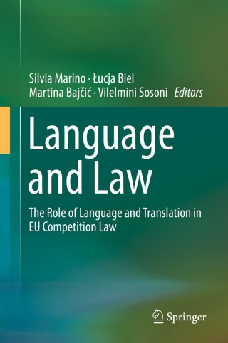 Imagen de portada: Language and Law 9783319909042