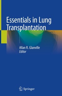 Cover image: Essentials in Lung Transplantation 9783319909325