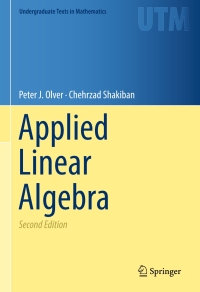Imagen de portada: Applied Linear Algebra 2nd edition 9783319910406