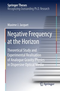 Cover image: Negative Frequency at the Horizon 9783319910703