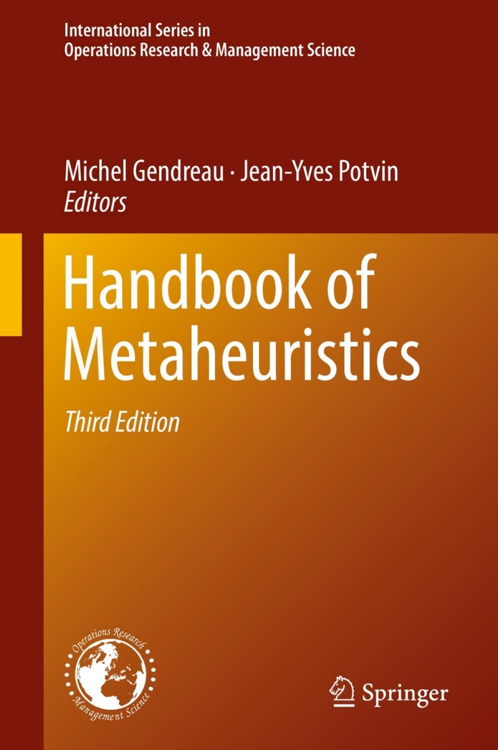 Handbook of Metaheuristics 3rd Edition