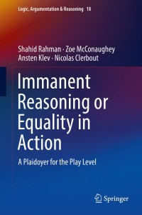 Cover image: Immanent Reasoning or Equality in Action 9783319911489