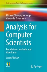 Imagen de portada: Analysis for Computer Scientists 2nd edition 9783319911540