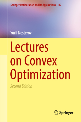 Omslagafbeelding: Lectures on Convex Optimization 2nd edition 9783319915777