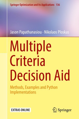 Cover image: Multiple Criteria Decision Aid 9783319916460