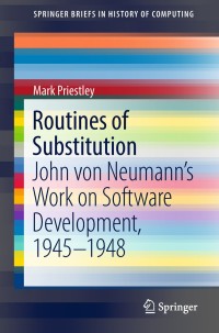 Cover image: Routines of Substitution 9783319916705