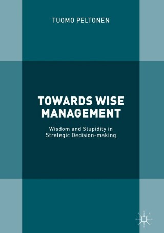 Cover image: Towards Wise Management 9783319917184
