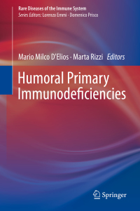 Cover image: Humoral Primary Immunodeficiencies 9783319917849