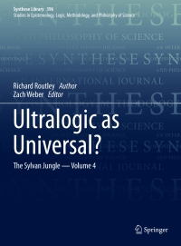 Cover image: Ultralogic as Universal? 9783319919737