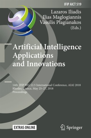 Imagen de portada: Artificial Intelligence Applications and Innovations 9783319920061