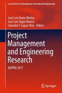 صورة الغلاف: Project Management and Engineering Research 9783319922720
