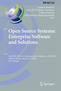 صورة الغلاف: Open Source Systems: Enterprise Software and Solutions 9783319923741