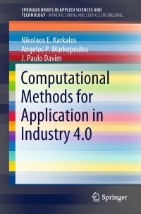 Titelbild: Computational Methods for Application in Industry 4.0 9783319923925