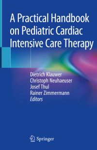 Cover image: A Practical Handbook on Pediatric Cardiac Intensive Care Therapy 9783319924403