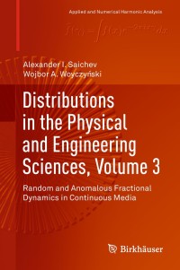 Titelbild: Distributions in the Physical and Engineering Sciences, Volume 3 9783319925844