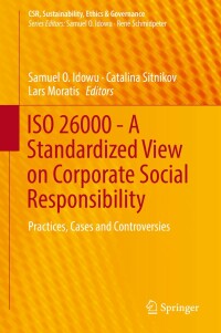 Cover image: ISO 26000 - A Standardized View on Corporate Social Responsibility 9783319926506