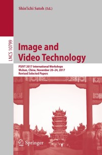 Cover image: Image and Video Technology 9783319927527