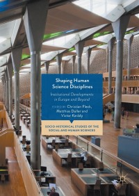 Cover image: Shaping Human Science Disciplines 9783319927794