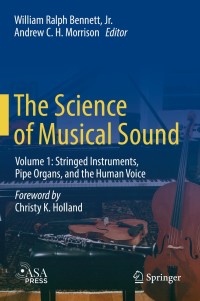 Cover image: The Science of Musical Sound 9783319927947