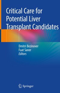 Cover image: Critical Care for Potential Liver Transplant Candidates 9783319929330