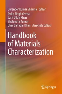 صورة الغلاف: Handbook of Materials Characterization 9783319929545