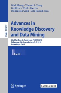 Cover image: Advances in Knowledge Discovery and Data Mining 9783319930336