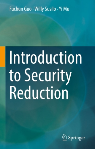 Immagine di copertina: Introduction to Security Reduction 9783319930480