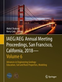Imagen de portada: IAEG/AEG Annual Meeting Proceedings, San Francisco, California, 2018—Volume 6 9783319931418