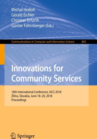 Imagen de portada: Innovations for Community Services 9783319934075