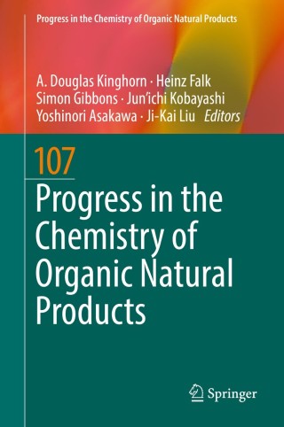 Imagen de portada: Progress in the Chemistry of Organic Natural Products 107 9783319935058