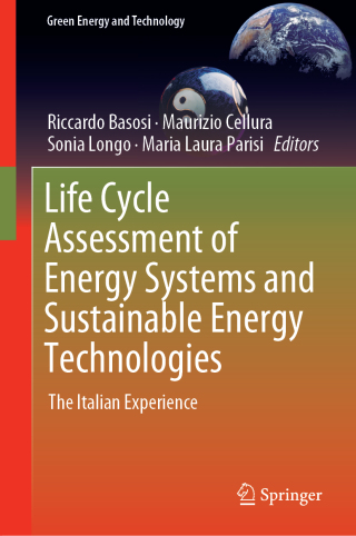Imagen de portada: Life Cycle Assessment of Energy Systems and Sustainable Energy Technologies 9783319937397