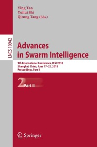 Cover image: Advances in Swarm Intelligence 9783319938172