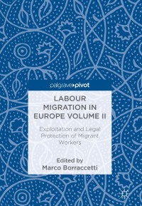 Immagine di copertina: Labour Migration in Europe Volume II 9783319939780