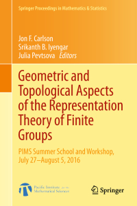 Cover image: Geometric and Topological Aspects of the Representation Theory of Finite Groups 9783319940328