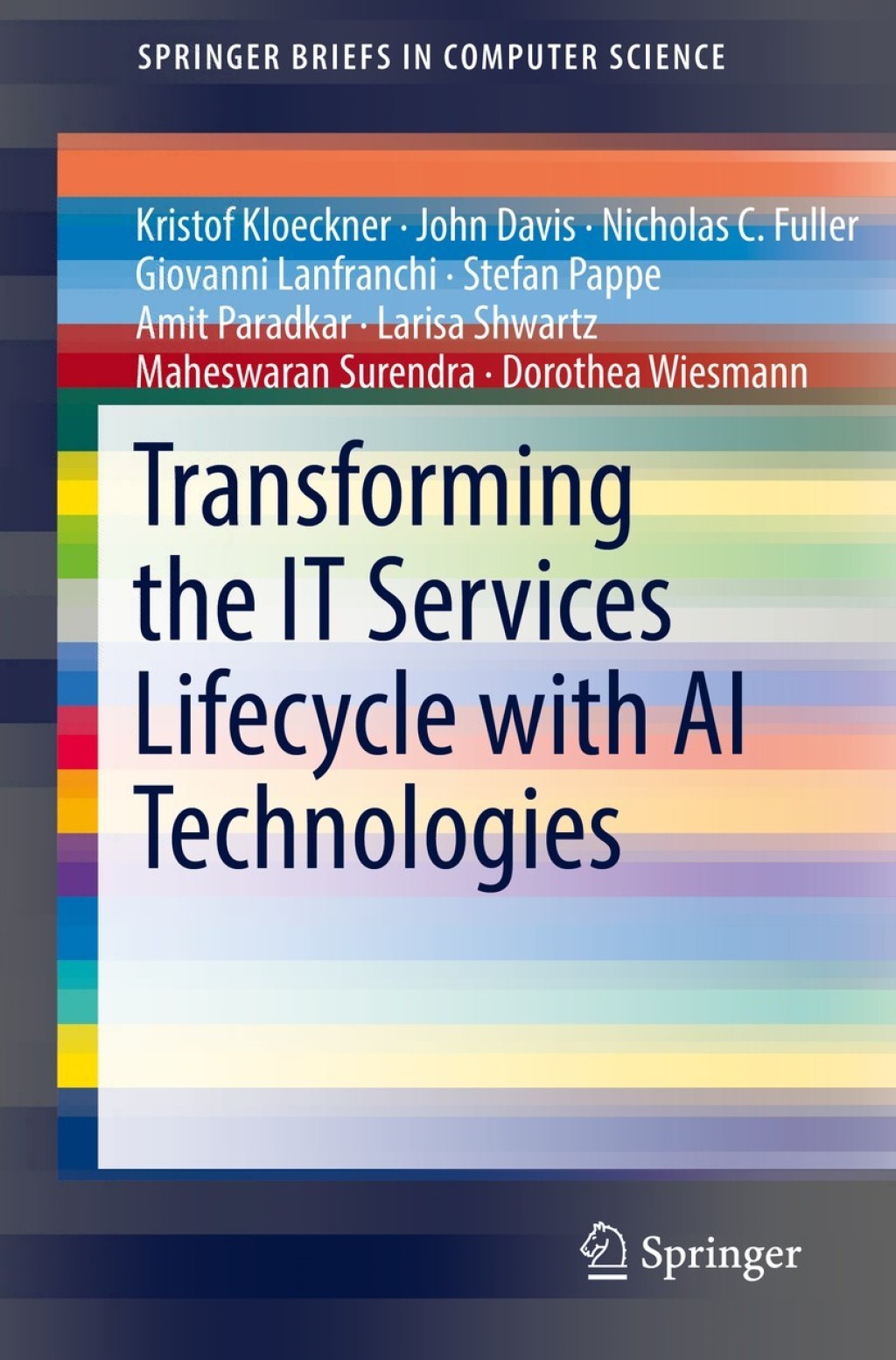 ISBN 9783319940472 product image for Transforming the IT Services Lifecycle with AI Technologies (eBook Rental) | upcitemdb.com